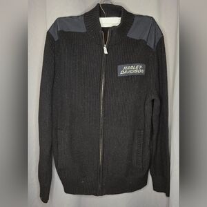 Men's Willie G Skull Sweater - Black BeautyPart Number: 96191-24VM size large